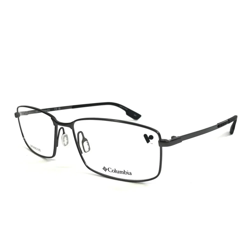 Columbia Eyeglasses Frames C3033 070 Satin Gunmetal Full Rim 59-17-150